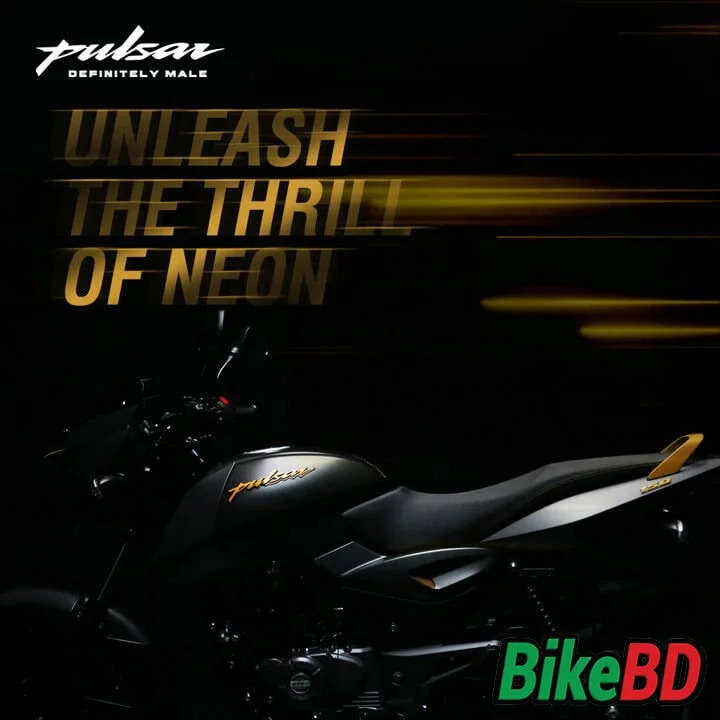 bajaj pulsar 150 neon 2019 edition