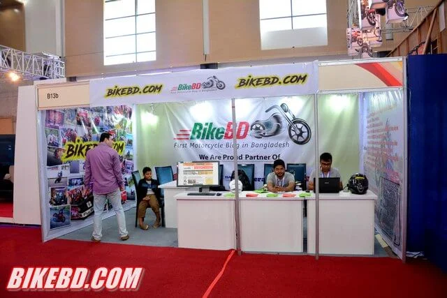 bike show stall