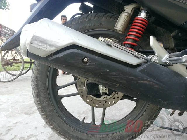 hero honda cbz xtreme exhaust