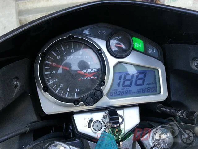 hero honda cbz xtreme speedometer