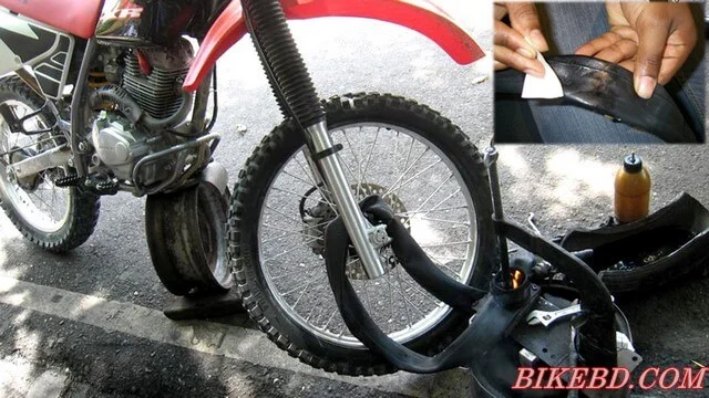 motorbike-tire-repairing-method