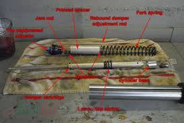 motorcycle front suspension