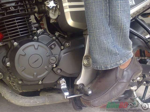 motorcycle gear lever modification