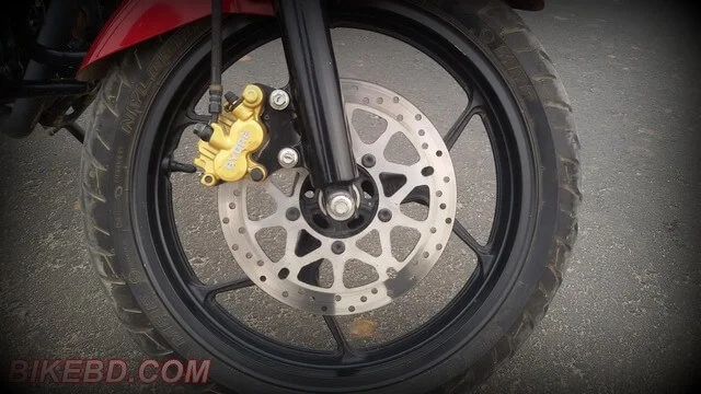 suzuki gixxer braking system