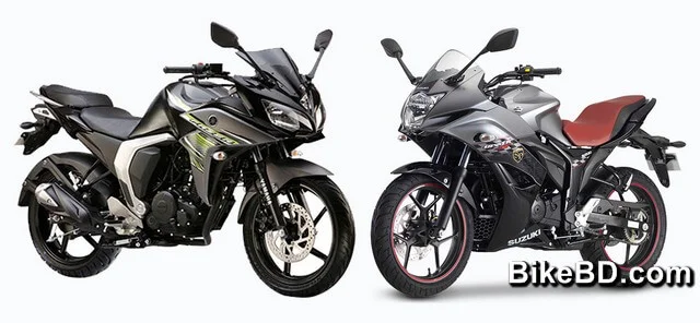 suzuki-gixxer-sf-vs-yamaha-fazer-f-v2-comparison reviewi