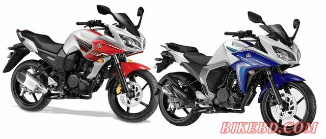 yamaha fazer vs yamaha fazer v2