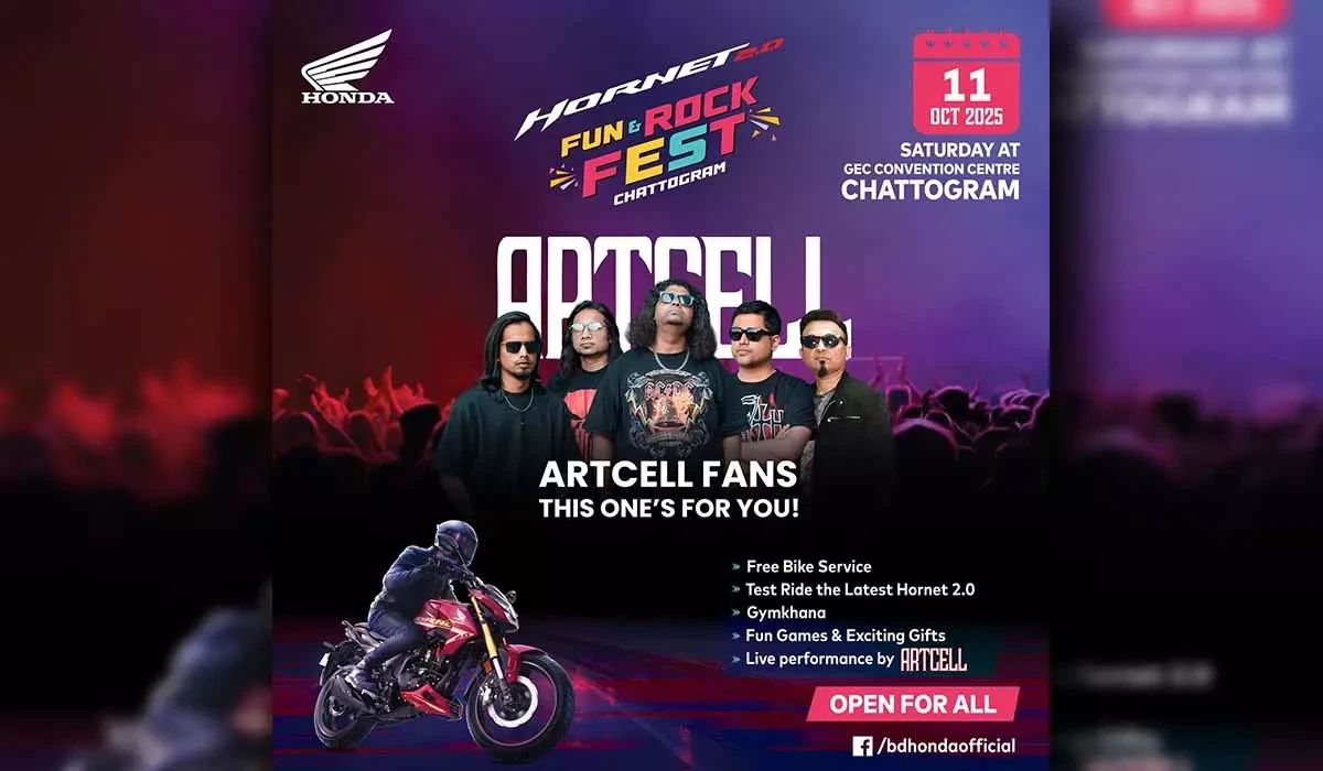 BHL Is Going Arrange Honda Hornet 2.0 Fun & Rock Fest Chattogram 2025