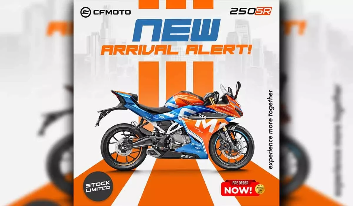 CFMOTO Bangladesh Announce Pre-Booking For The Stylish CFMOTO 250SR Orange Edition