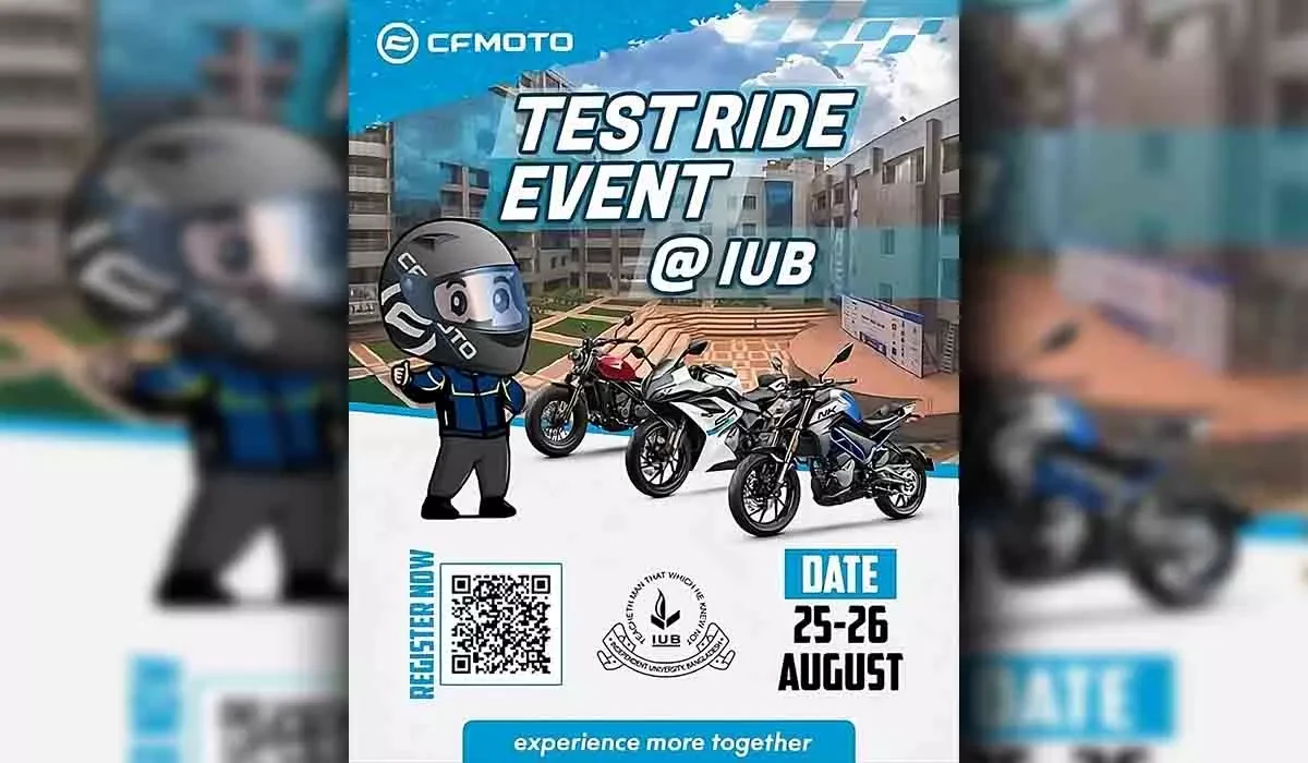 CFMOTO Bangladesh to Host Exciting Test Ride Event At IUB
