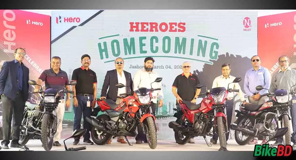 Hero Launches Four New Motorcycle Models In Bangladesh