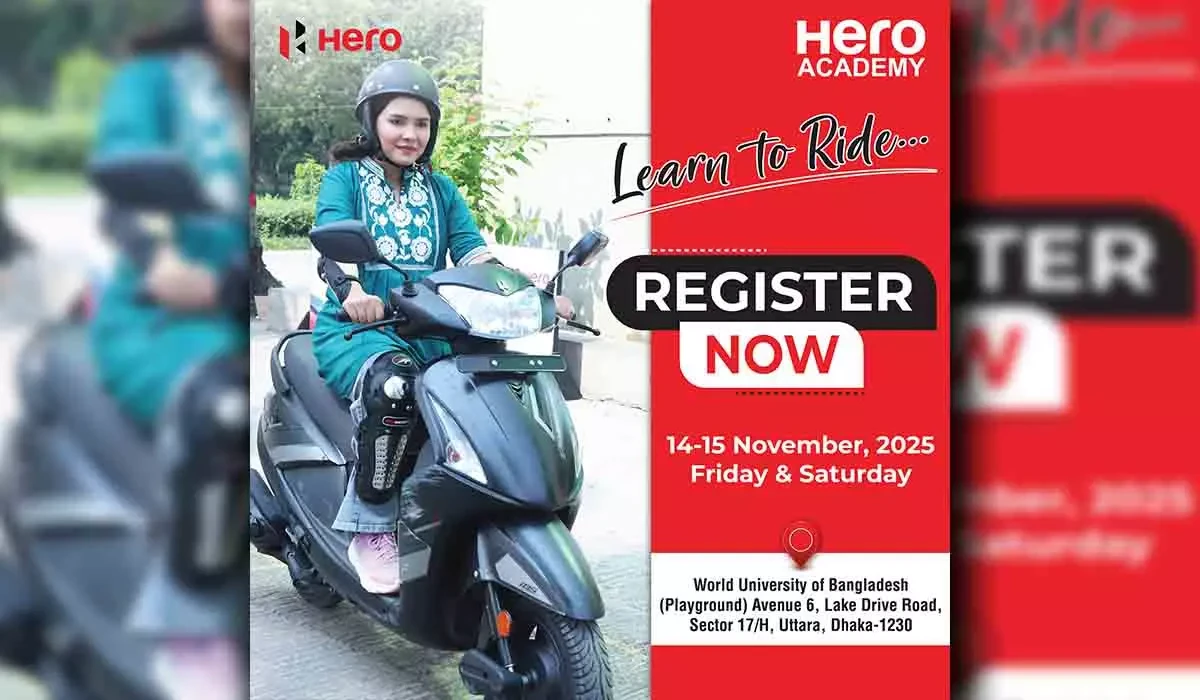 হিরো রাইডিং একাডেমি - লার্ন টু রাইড স্কুটার রাইডিং টেইনিং