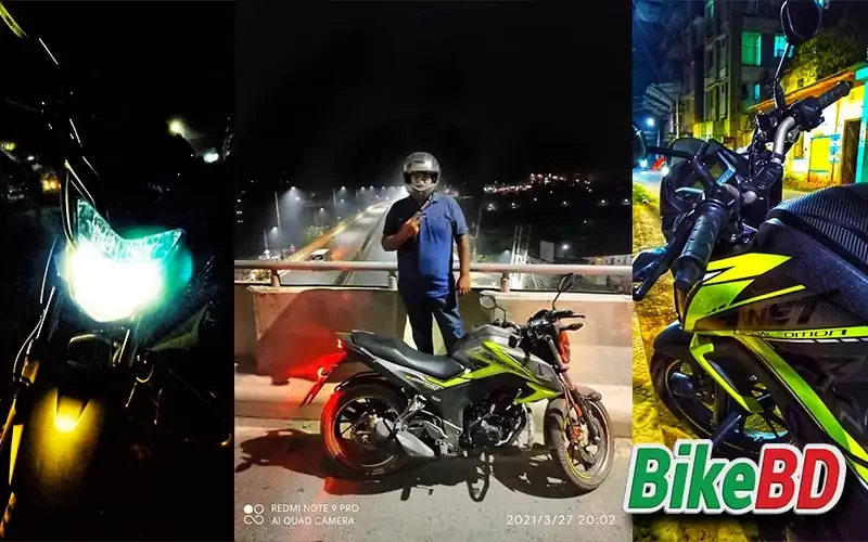 Honda CB Hornet 160R CBS ৩০০০ কিলোমিটার রাইড – রিজভি