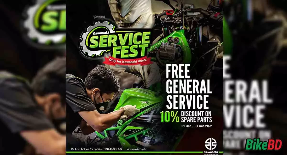 Kawasaki Start A Free Service Fest Campaign