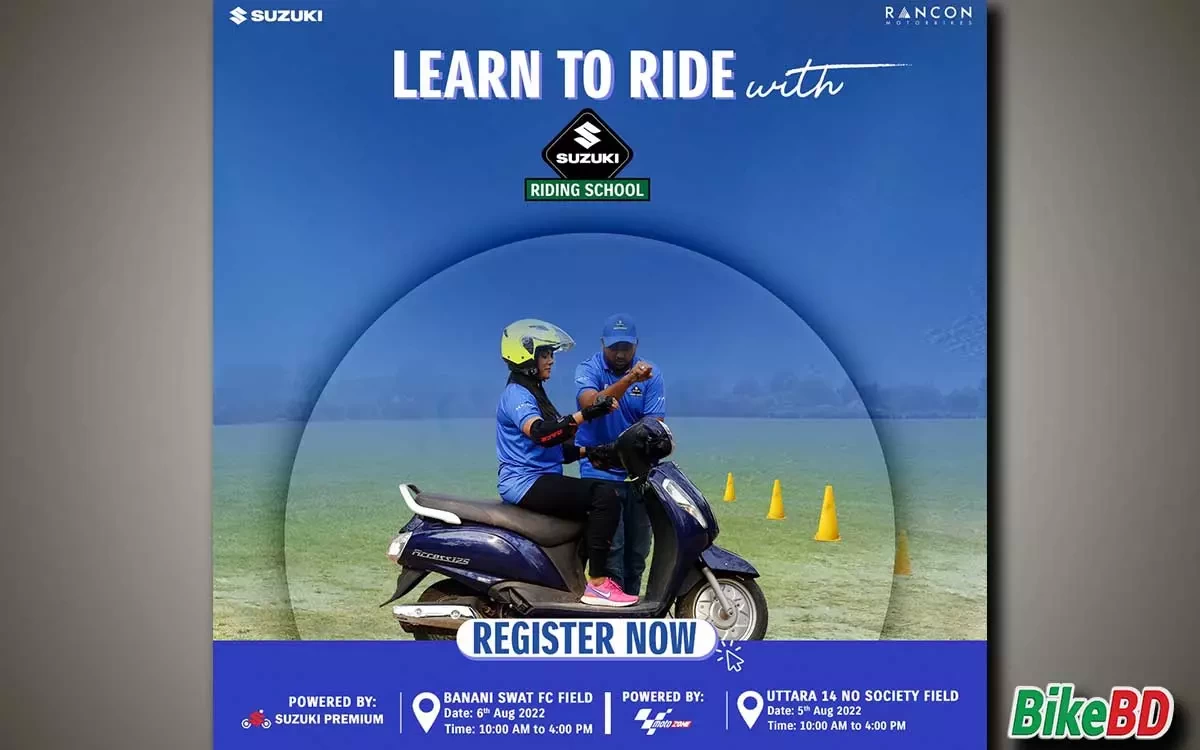 Learn To Ride With Suzuki Riding School