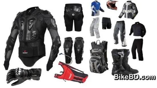 Motorcycle Riding Gear – প্রোটেক্টিভ এপারেলস ও সেফটি ইস্যু