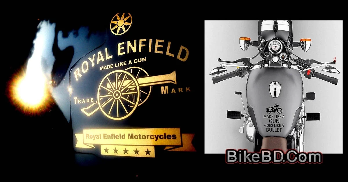 Royal Enfield এর Made Like A Gun স্লোগান ও সিপাহী বিদ্রোহ