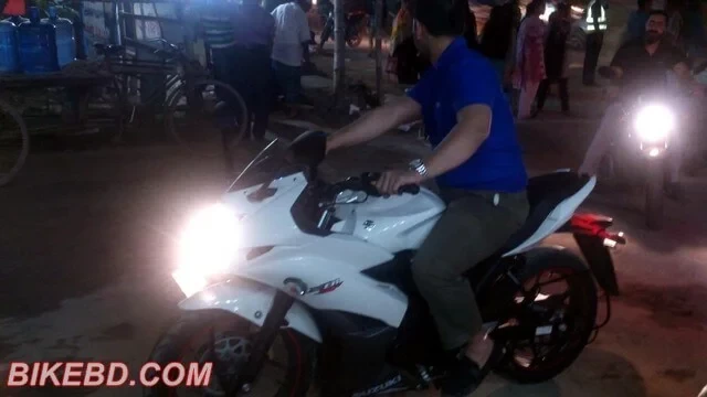 Suzuki Gixxer SF Spotted On The Road Of Bangladesh