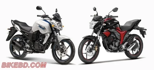 Suzuki Gixxer VS Yamaha FZS - Feature Comparison
