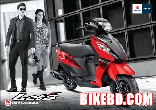 Suzuki Lets Feature Review: Stylish Scooter in Bangladesh