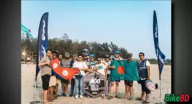 ৩৫০০ কি:মি: বাইক চালিয়ে গোয়াতে অনুষ্ঠিত মোটোসউলে বাইকাররা