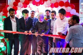 BHL opens Honda Motorcycle Showroom in Mirpur : Free Registration Offer On 4 Motorcycles.