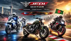বিখ্যাত পুলিশ মোটরসাইকেল প্রস্তুতকারী JEDI Motor ব্র্যান্ড এর ব্র্যান্ড পরিচিতি – বাংলাদেশে কি আসবে?