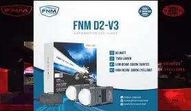 FNM D2-V3 Fog Light Can Be Your Riding Companion in Dense Fog