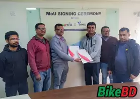 MoU Signing Ceremony Between BikeBD And Finder GPS