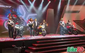 অত্যাধুনিক ফিচার্স সমৃদ্ধ ১২৫সিসির TVS Raider 125 লঞ্চ হলো বাংলাদেশে