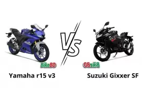 r15 v3 vs gixxer sf 150