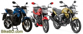 Suzuki Gixxer VS Hero Xtreme Sports VS Honda CB Trigger Comparison