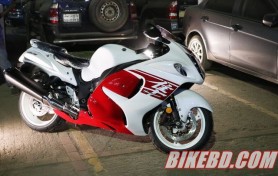 Suzuki Hayabusa at Dhaka Bike Show 2018