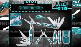 Total Foldable Multi-Purpose Toolkit Handy for Tours and Everyday Needs