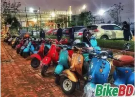 Vespa Club Bangladesh এর আয়োজনে প্রথম বারের মত হল Gentlemans Ride