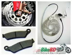 When to change brake pads motorcycle?