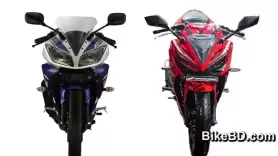 Yamaha R15 V2.0 vs Honda CBR150R 2016 (Indonesia) Comparison