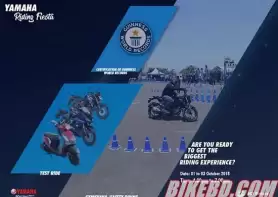 Yamaha Riding Fiesta 2018 Arranged By ACI Motors Ltd
