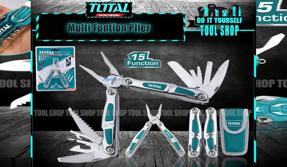 Total Foldable Multi-Purpose Toolkit Handy for Tours and Everyday Needs