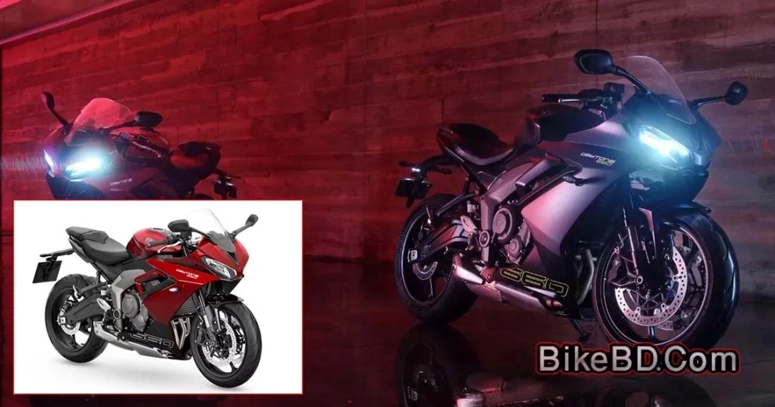 Triumph Daytona 660 – ইনলাইন থ্রি সিলিন্ডারের চমক