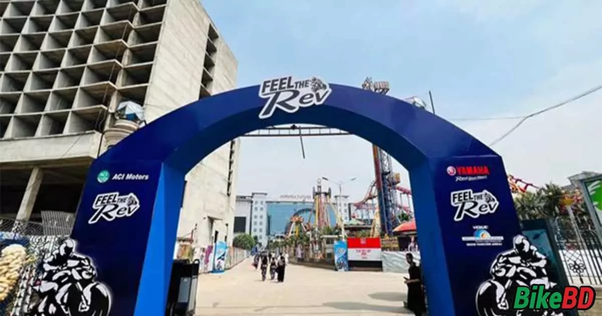 Yamaha Arranged Feel The Rev Event At Jamuna Future Park