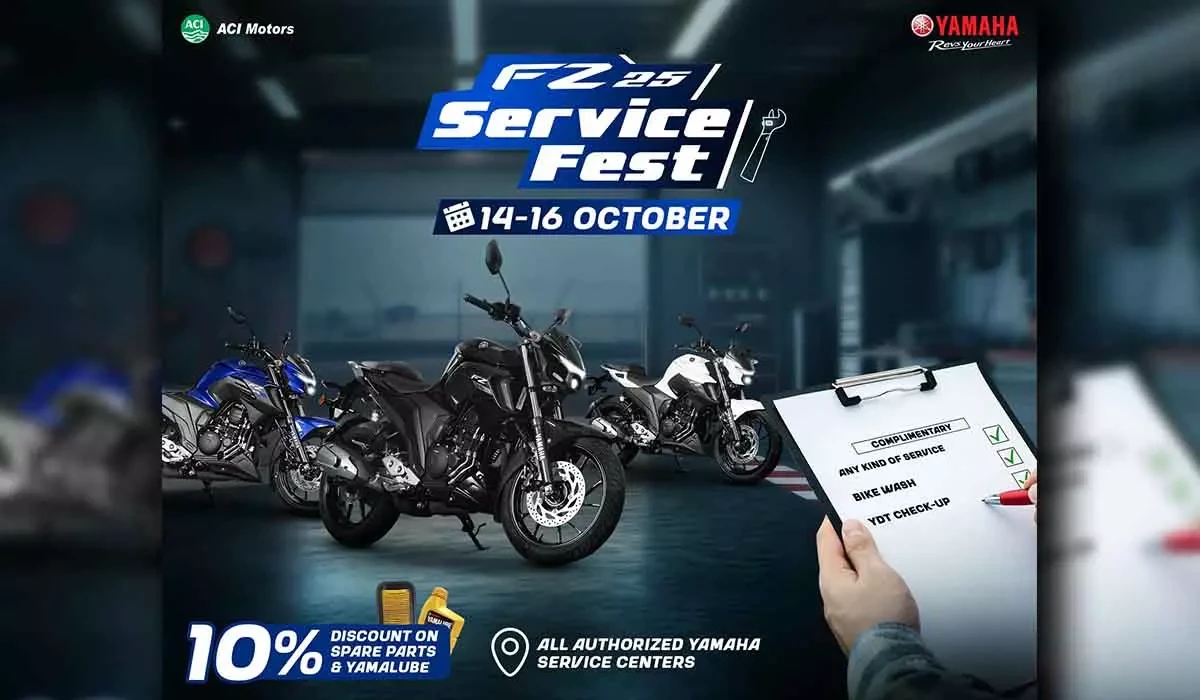 Yamaha Arranged FZ 25 Service Fest October 2025 For FZ 25 User