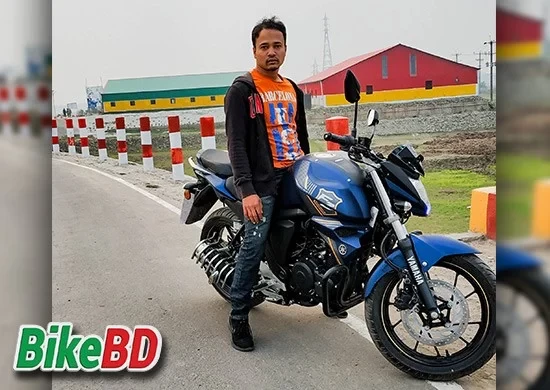 Yamaha FZS Fi V2 Armada Blue ৭৫০০ কিলোমিটার রাইড - হামিদুল ইসলাম