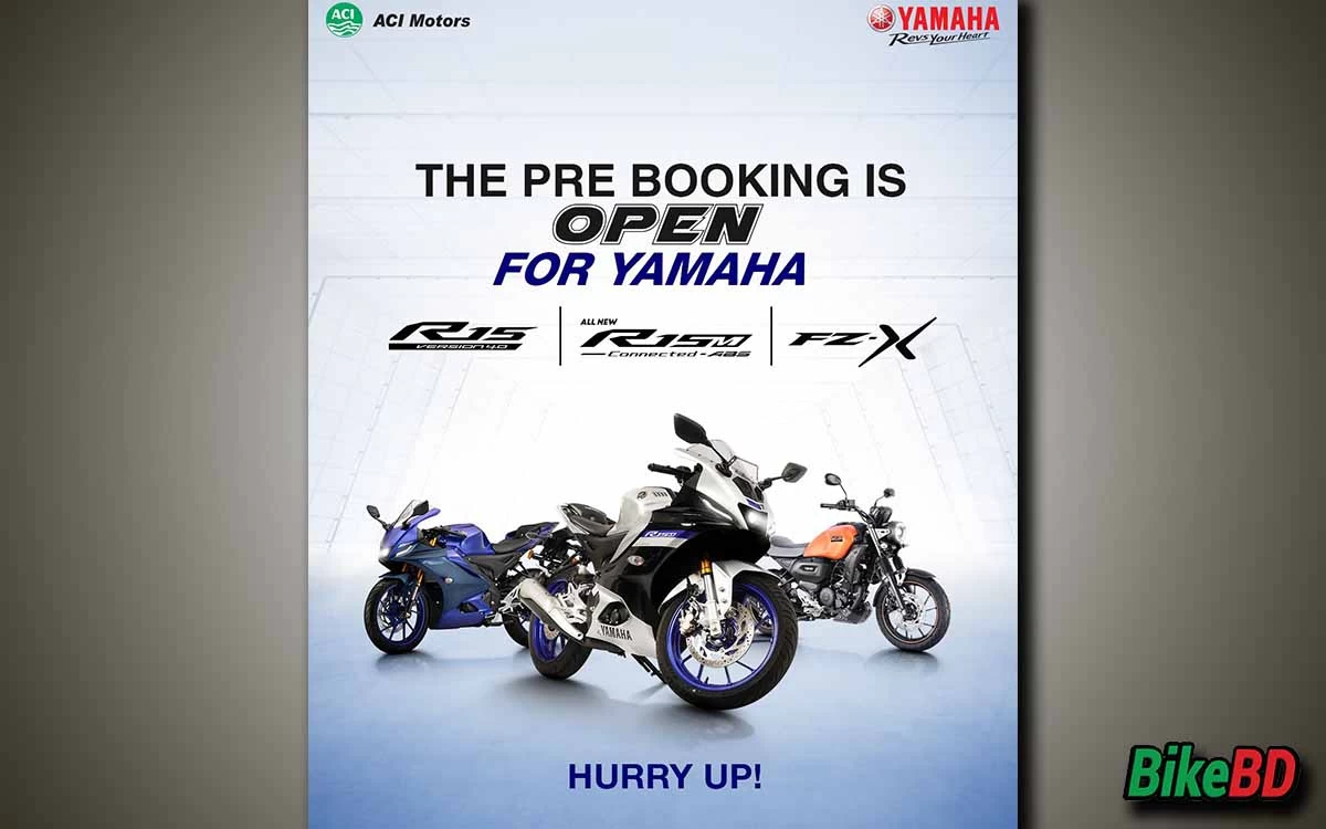 Yamaha deals r15 booking