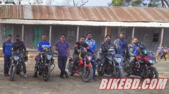 যাত্রা শুরু করল নতুন বাইকিং ক্লাব – এস পি সি (সেফ রাইডিং প্রমোশন ক্লাব)