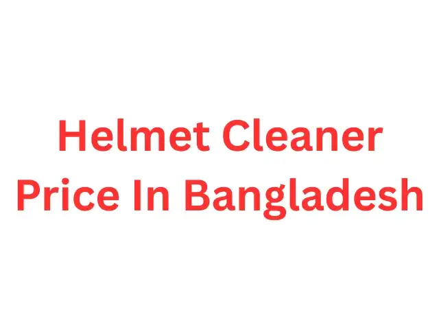 Helmet Cleaner