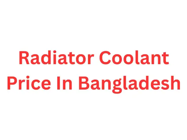 Radiator Coolant