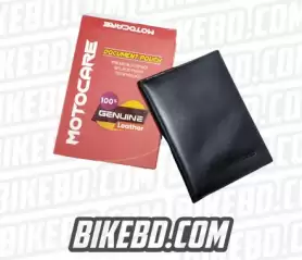 Bike Docoument Pouch 100% Leather