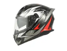 My Helmet G Force Black White Red