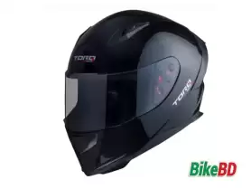 Torq Legend Helmets Glossy Solid Black