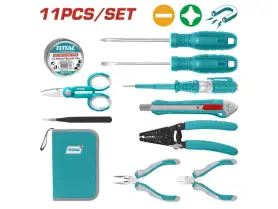 Total 11Pcs Electricians Tools Set